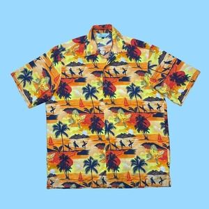 Hawaiian button down shirt